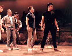 Jose Yenque as "Bernardo" in "West Side Story"