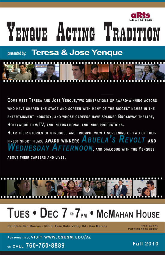 The Yenque Acting Tradition with Teresa & Jose Yenque